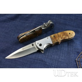 Boker DA72 Fast opening folding knife (red shadow wood) UD402225 